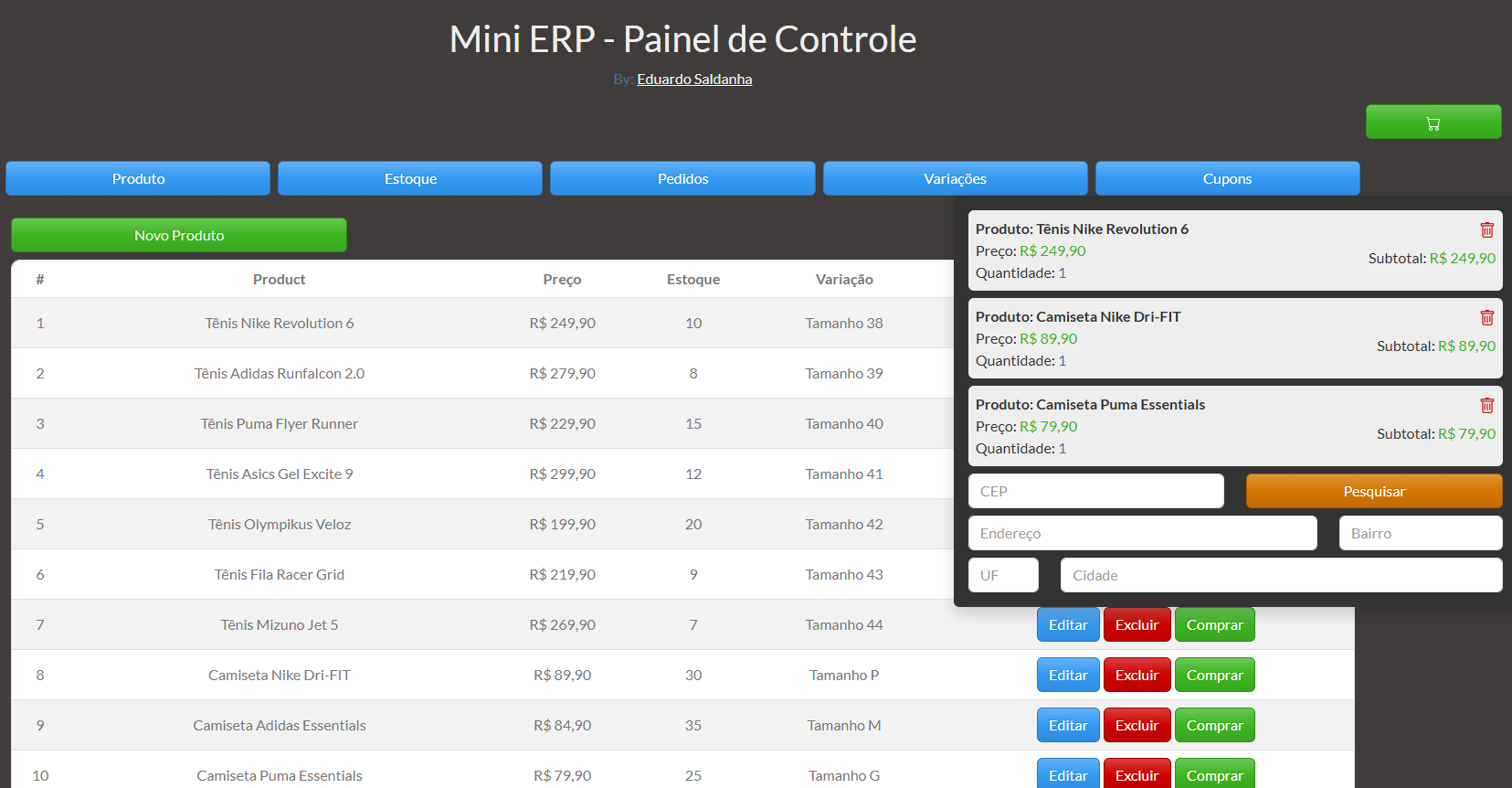 Mini ERP